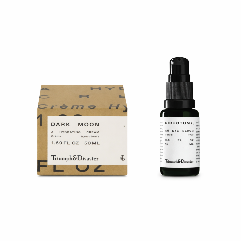 Night Time Repair Routine - Dichotomy Eye Serum & Dark Moon Hydrating Cream