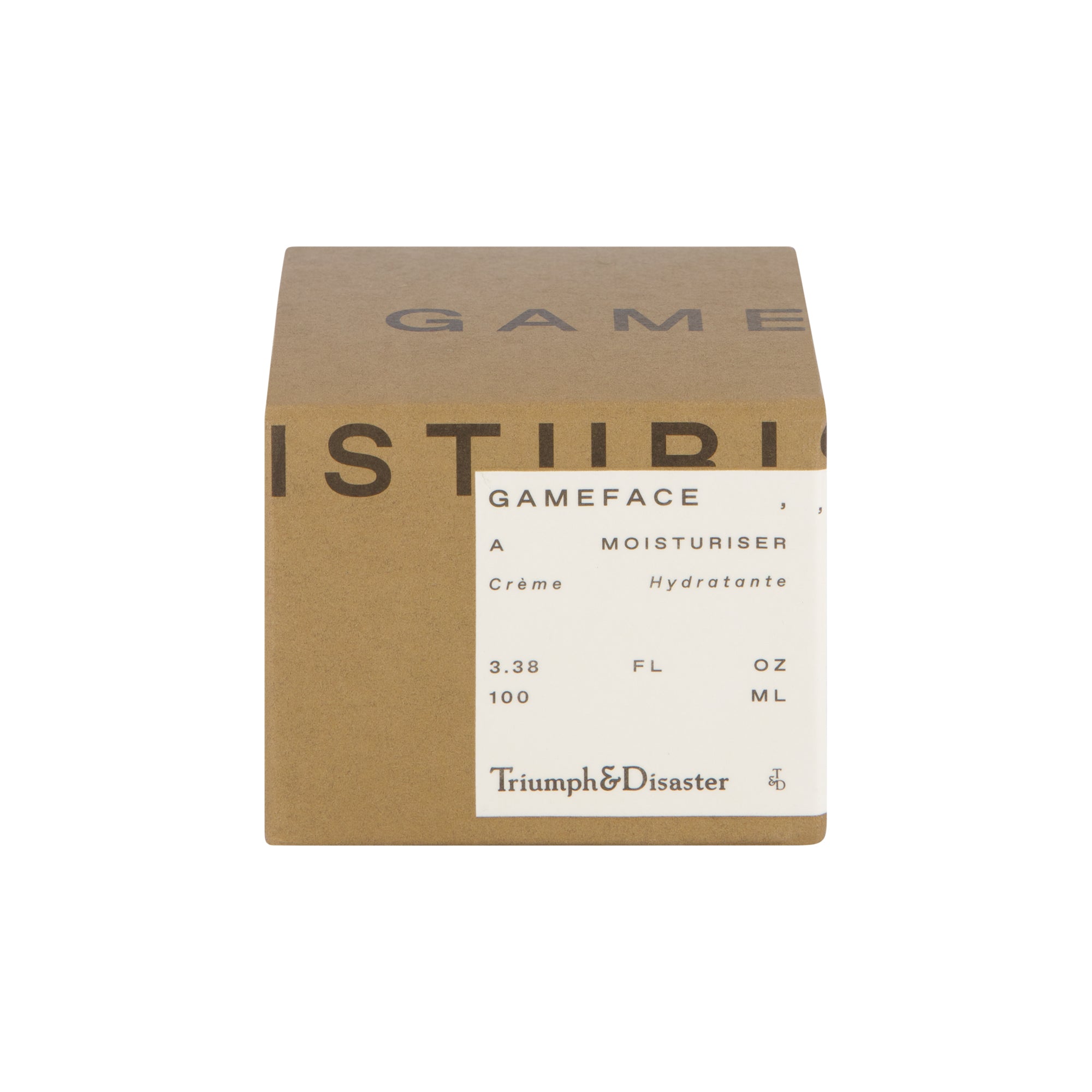Gameface Moisturiser 100ml Jar